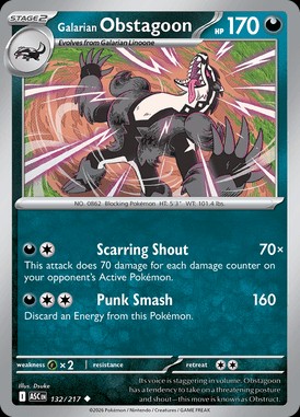 Galarian Obstagoon
