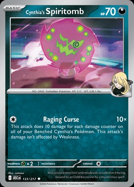 Cynthia's Spiritomb
