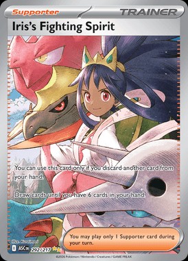 Iris's Fighting Spirit