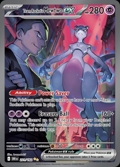 Team Rocket's Mewtwo ex